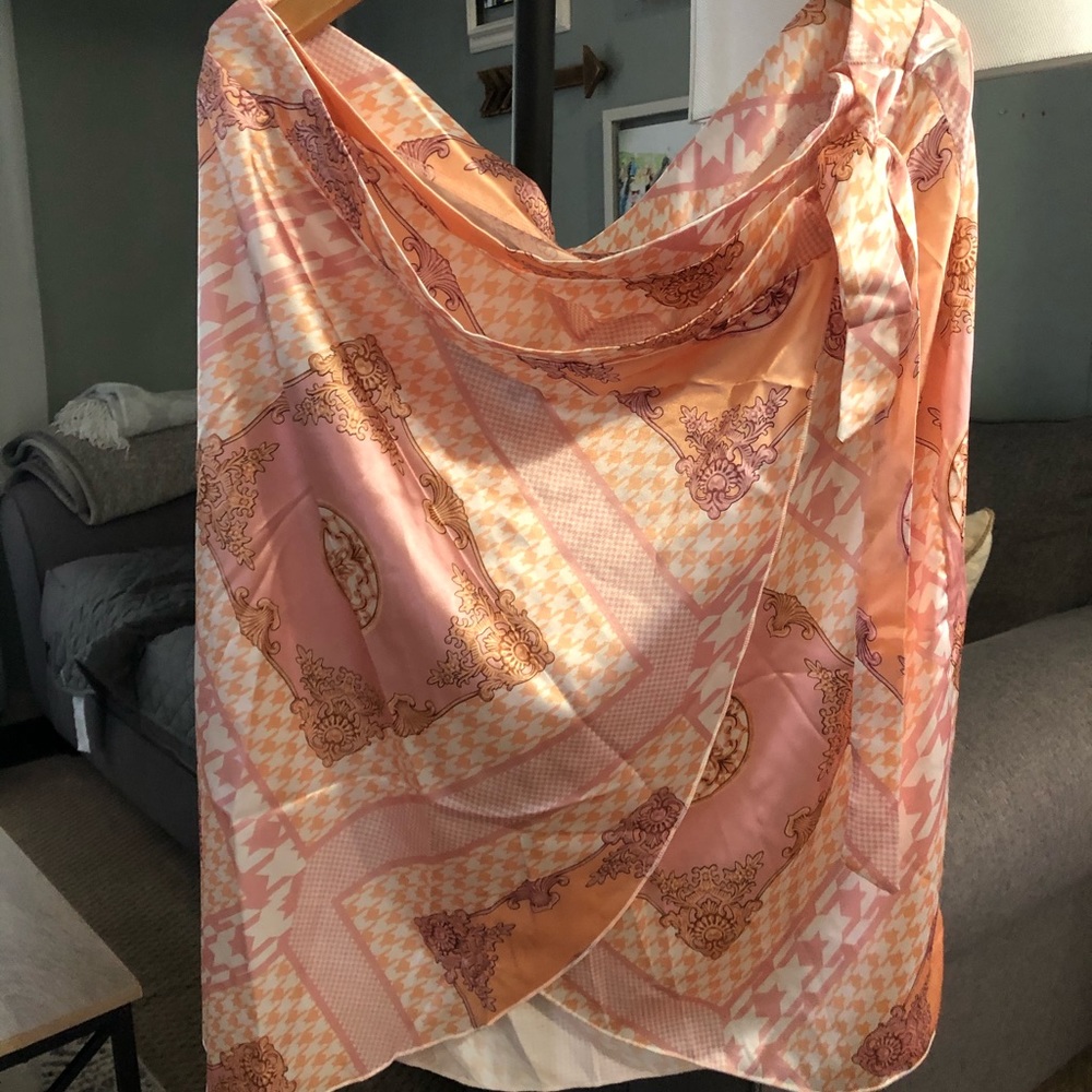 Satin Style Wrap Skirt